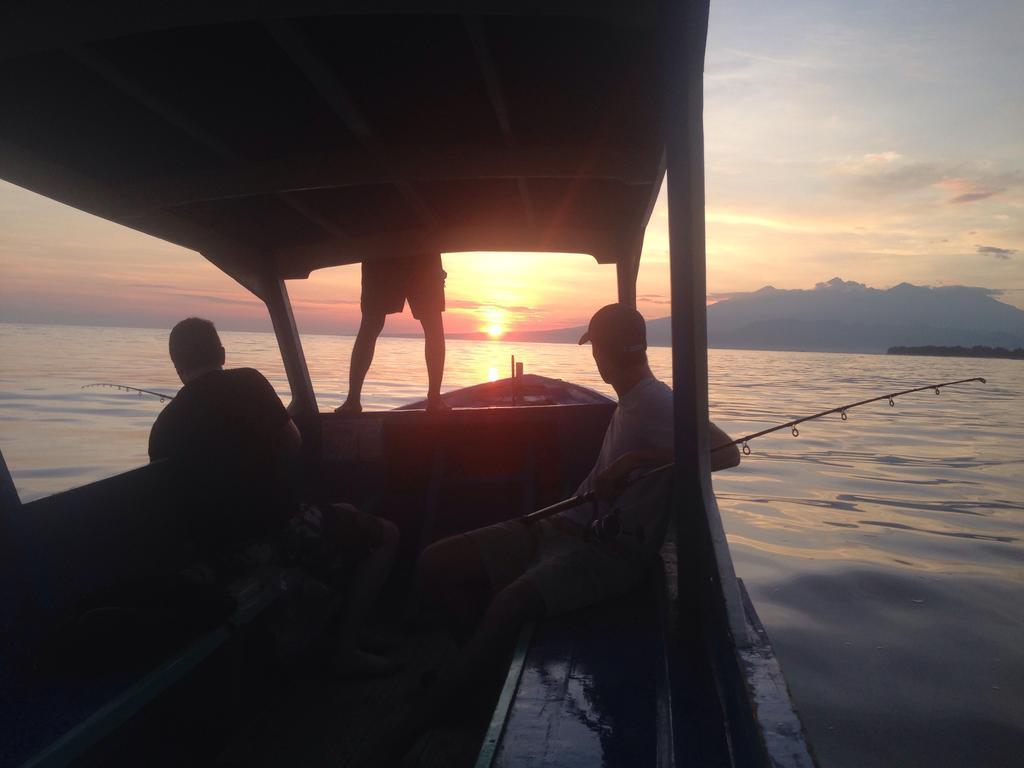 Gili Garden Bungalow Gili Meno Bagian luar foto